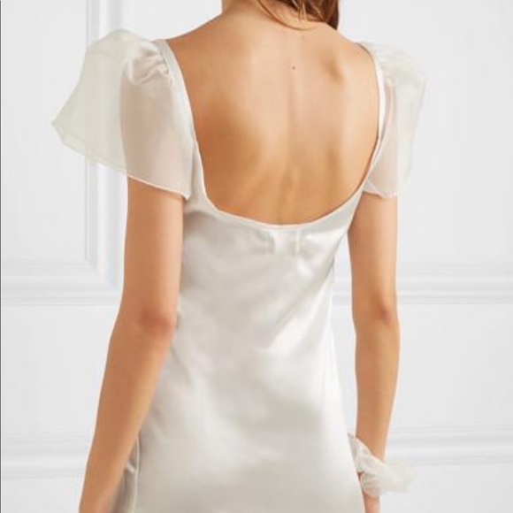 *price firm* Maison Cleo Georgette silk dress - Picture 2 of 8